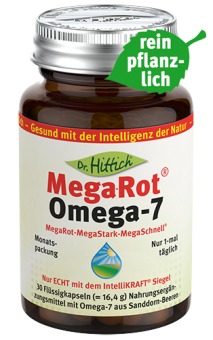 Mega-Rot ®  Omega-7  - Kapseln 