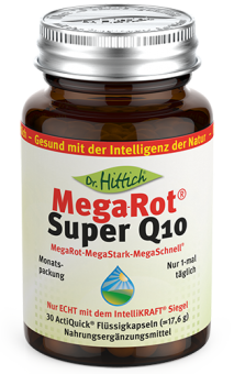 Mega-Rot ®  Super Q10  - Omega-3-Kapseln 