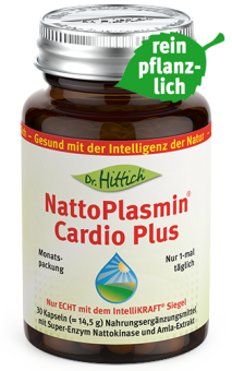 NattoPlasmin ®  Cardio Plus  - Nattokinase-Herz-Kapseln 