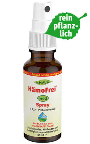 Artikelbild des Artikels “HämoFrei<sup>®</sup> Spray <span>- statt Hämorrhoiden-Salbe</span> “