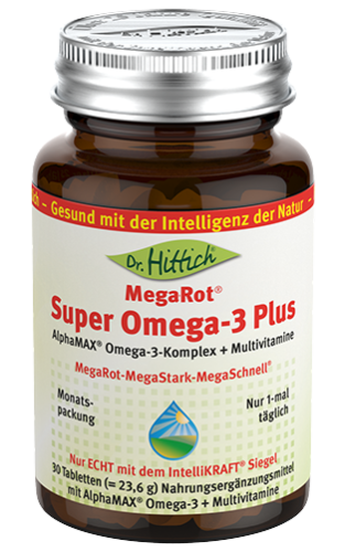 Artikelbild des Artikels “Mega-Rot<sup>®</sup> Super Omega-3 Plus<span> - Tabletten</span> “