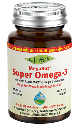 Artikelbild des Artikels “Mega-Rot<sup>®</sup> Super Omega-3 <span>- Tabletten</span> “