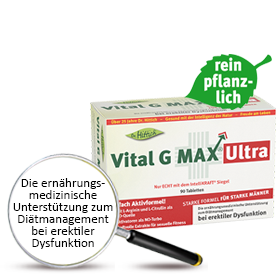 Vital G MAX Ultra  - Arginin-Potenz-Tabletten 