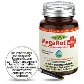 Mega-Rot ®   arthro L   - Omega-3 Gelenk-Kapseln 