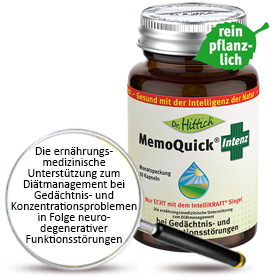 MemoQuick ®  Intenz  - Bacopa Monnieri Gedächtnis-Kapseln 