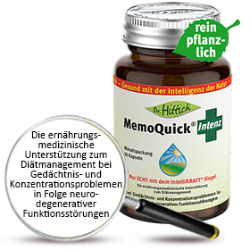 MemoQuick ®  Intenz  - Bacopa Monnieri Gedächtnis-Kapseln 