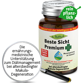  Artikelbild 2 des Artikels “Beste Sicht Premium - Lutein-Tabletten “